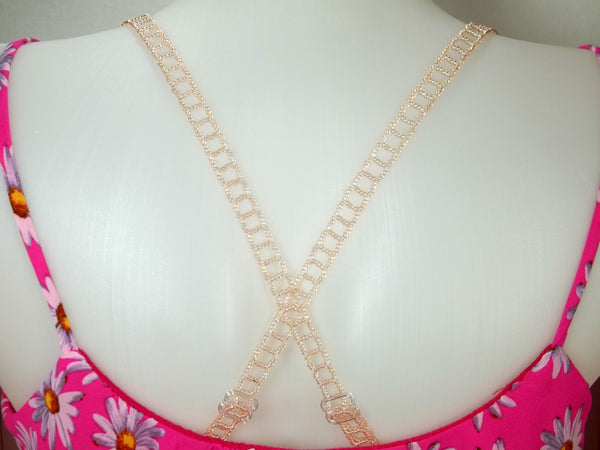 Ladder Two Color Adjustable Beaded Bra Strap Kit Only to Accompany Bea –  GutsyGirl Design