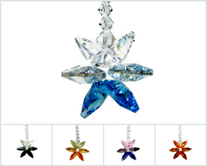Swarovski Crystal Long Star Ornament
