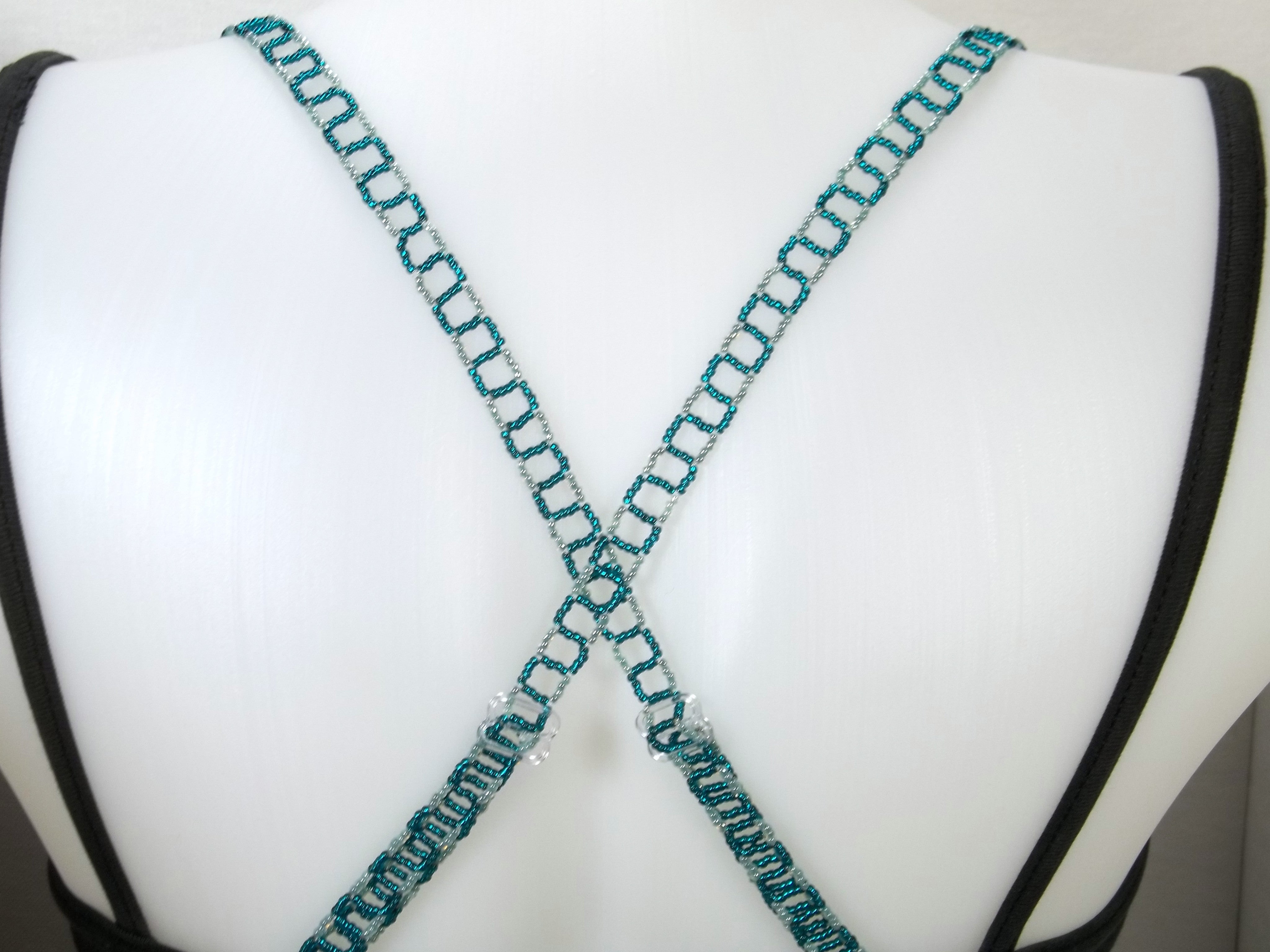 Color Block Adjustable Beaded Bra Strap Kit Only to Accompany Beadwork –  GutsyGirl Design
