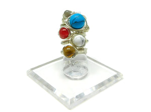 Stackable Gemstone Ring DIY Wire Wrapping Kit
